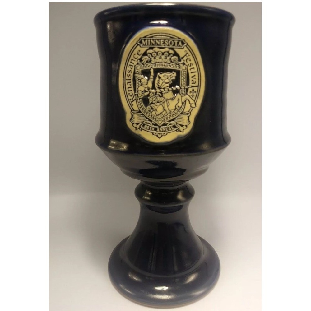 Minnesota Renaissance Festival 1996 26th Annual Jousting Knight‎ 7.75" Mug Stein